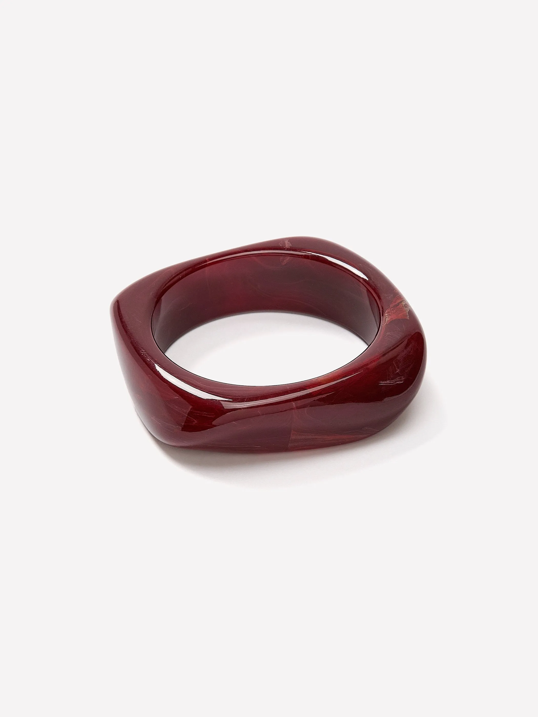Squared Resin Bangle sold by RW&CO. product image thumbnail 3