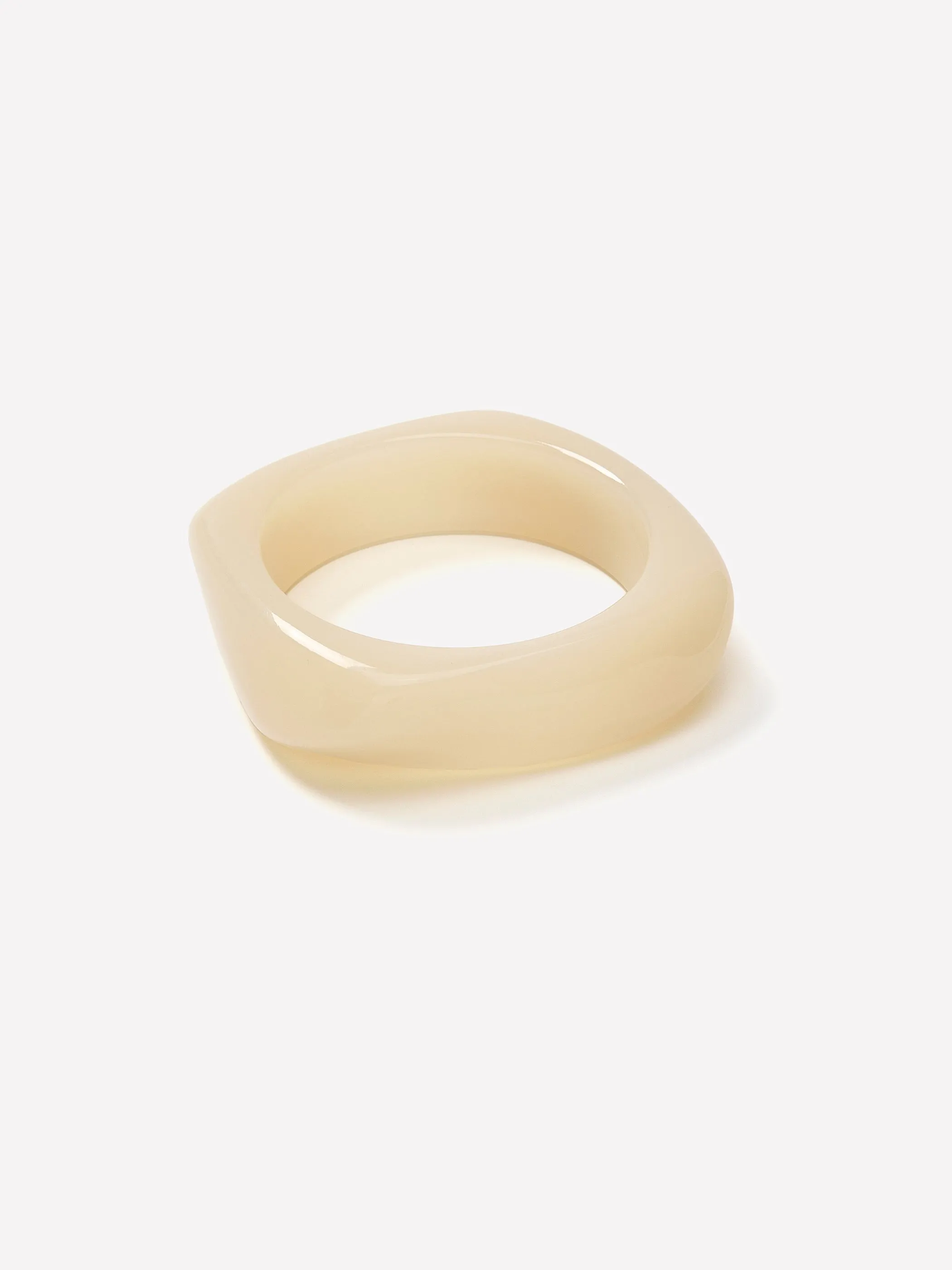 Squared Resin Bangle sold by RW&CO.
