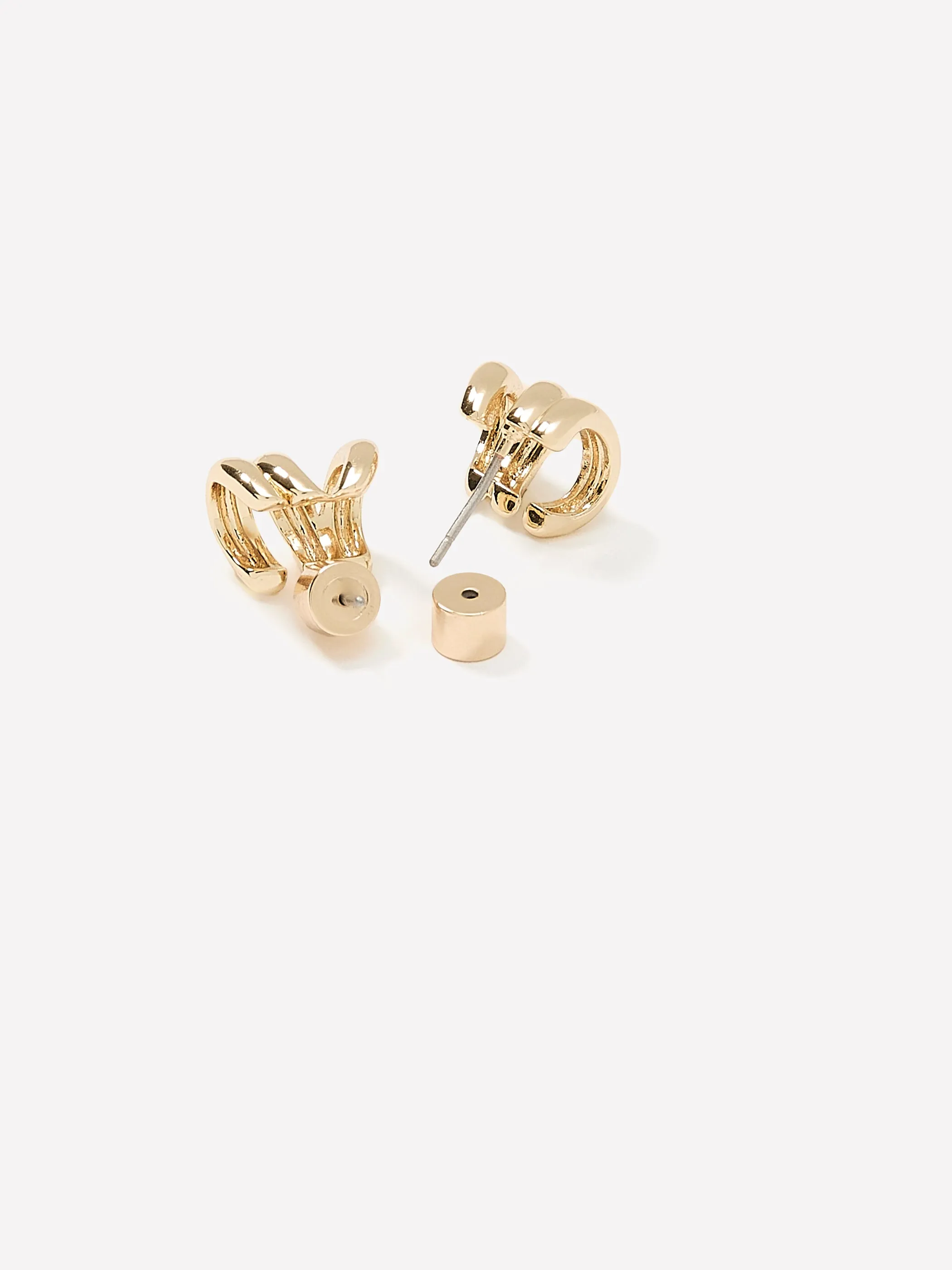 Triple-Link Earrings sold by RW&CO. product image thumbnail 2