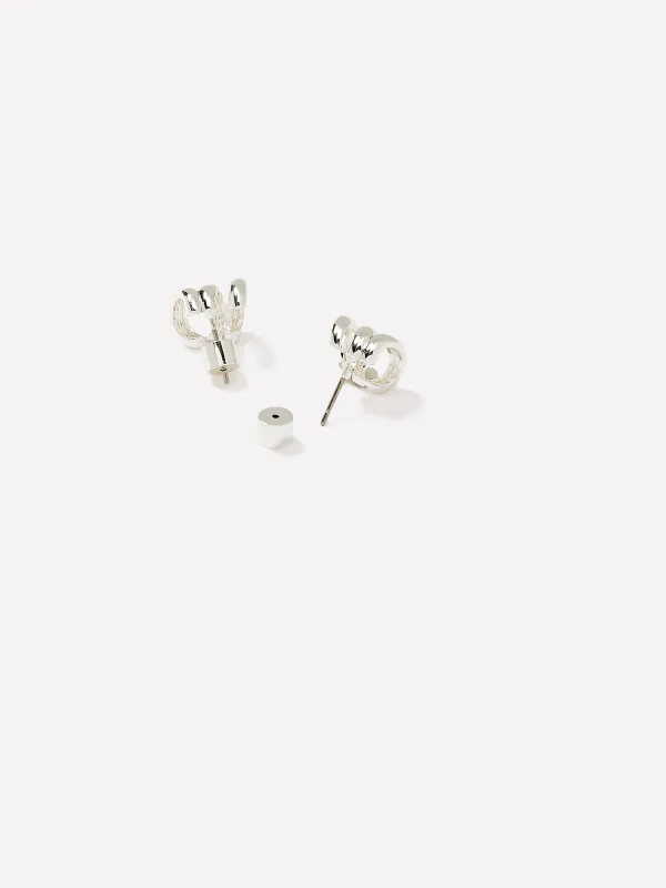Triple-Link Earrings made by RW&CO.