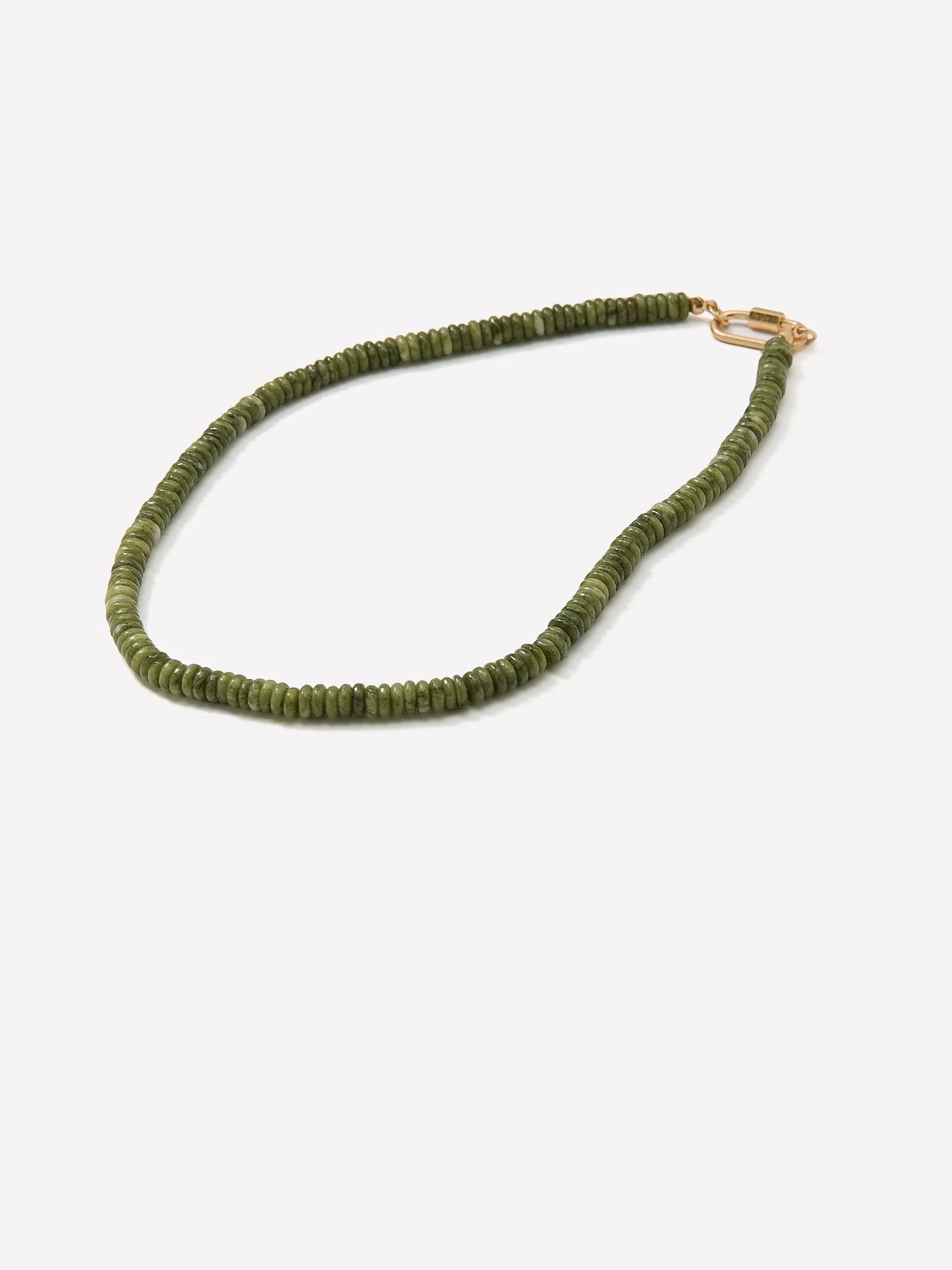 Beaded Carabiner Necklace sold by RW&CO. product image thumbnail 3