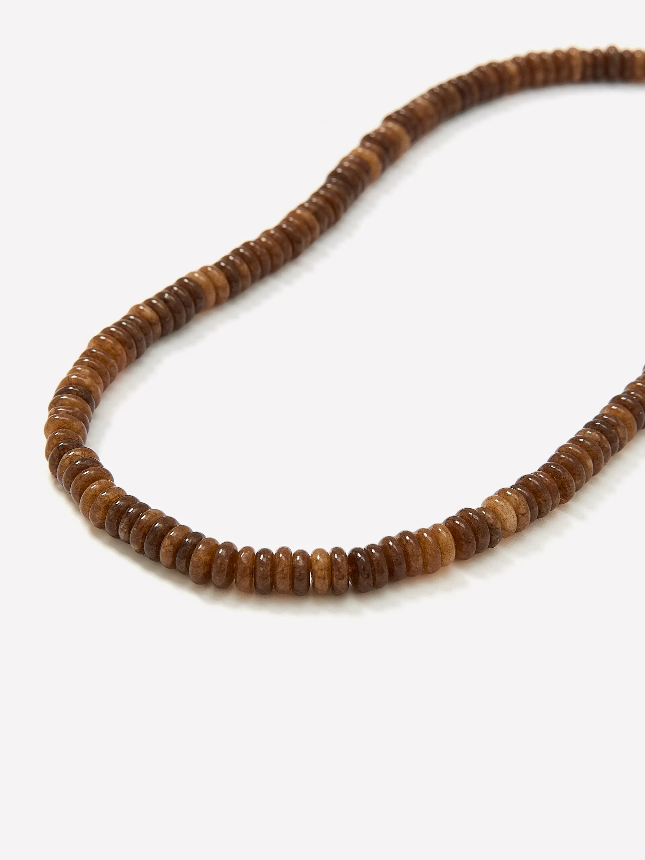 Beaded Carabiner Necklace sold by RW&CO. product image thumbnail 2