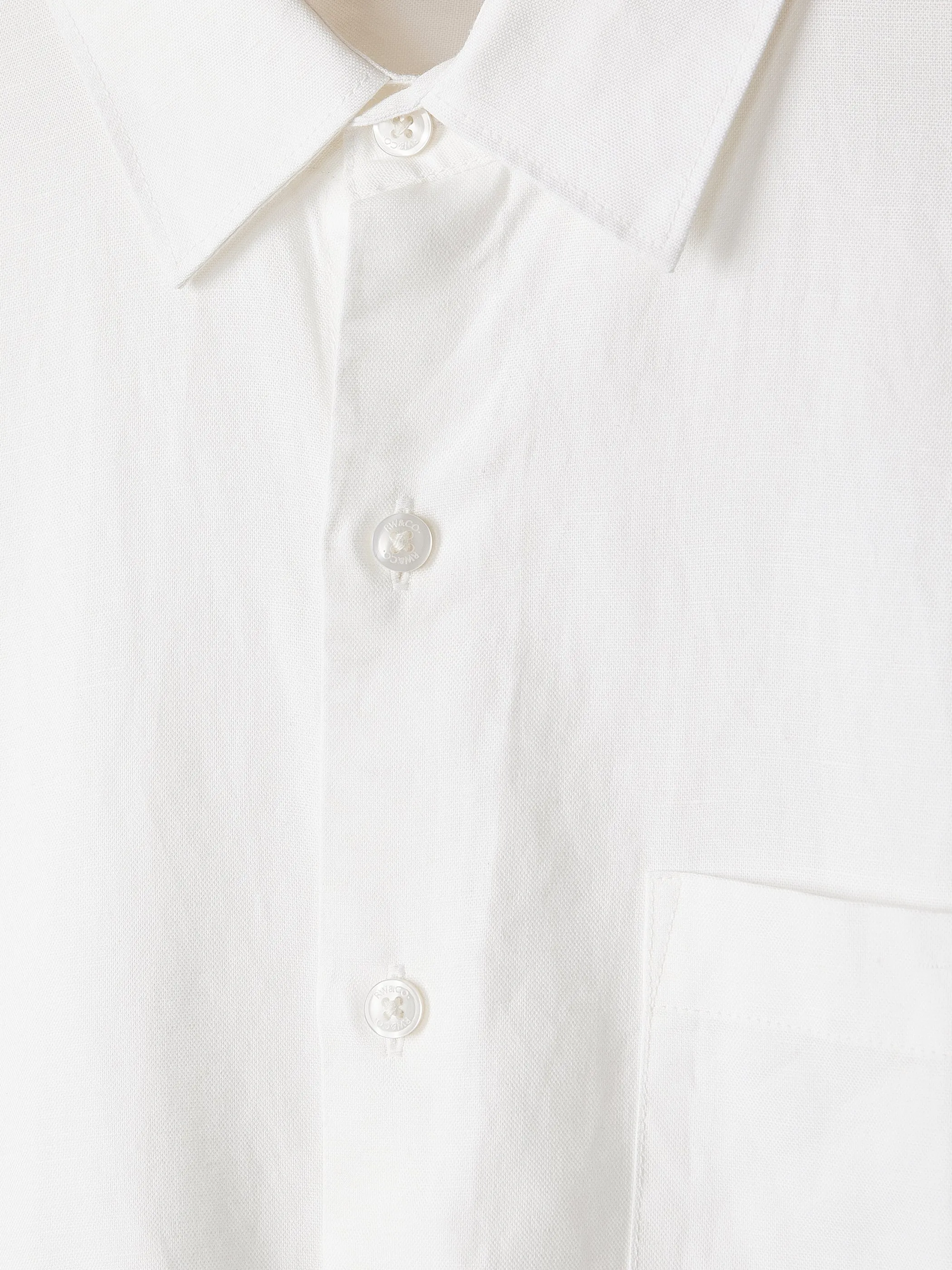 Short-Sleeve Linen Shirt sold by RW&CO. product image thumbnail 4