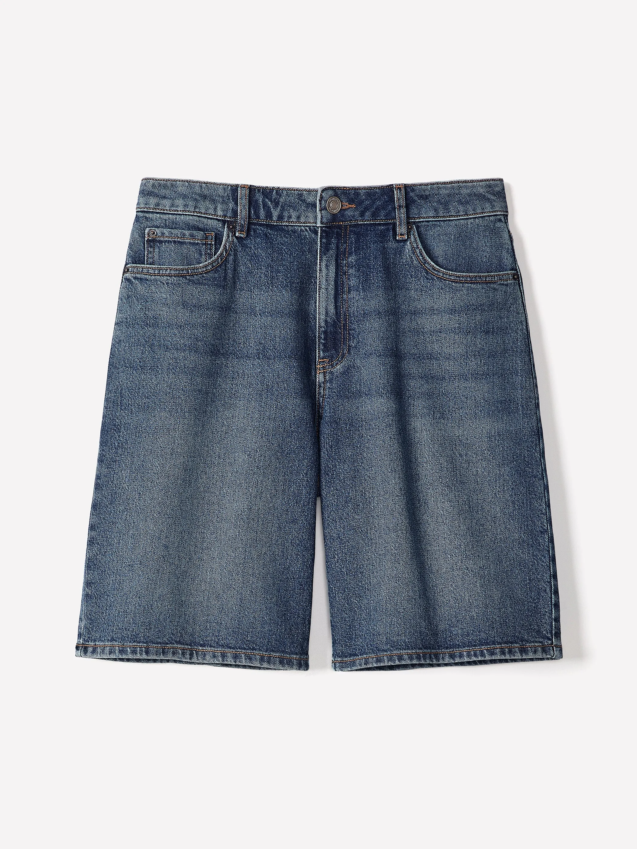 High-Rise Denim Bermuda sold by RW&CO. product image thumbnail 5