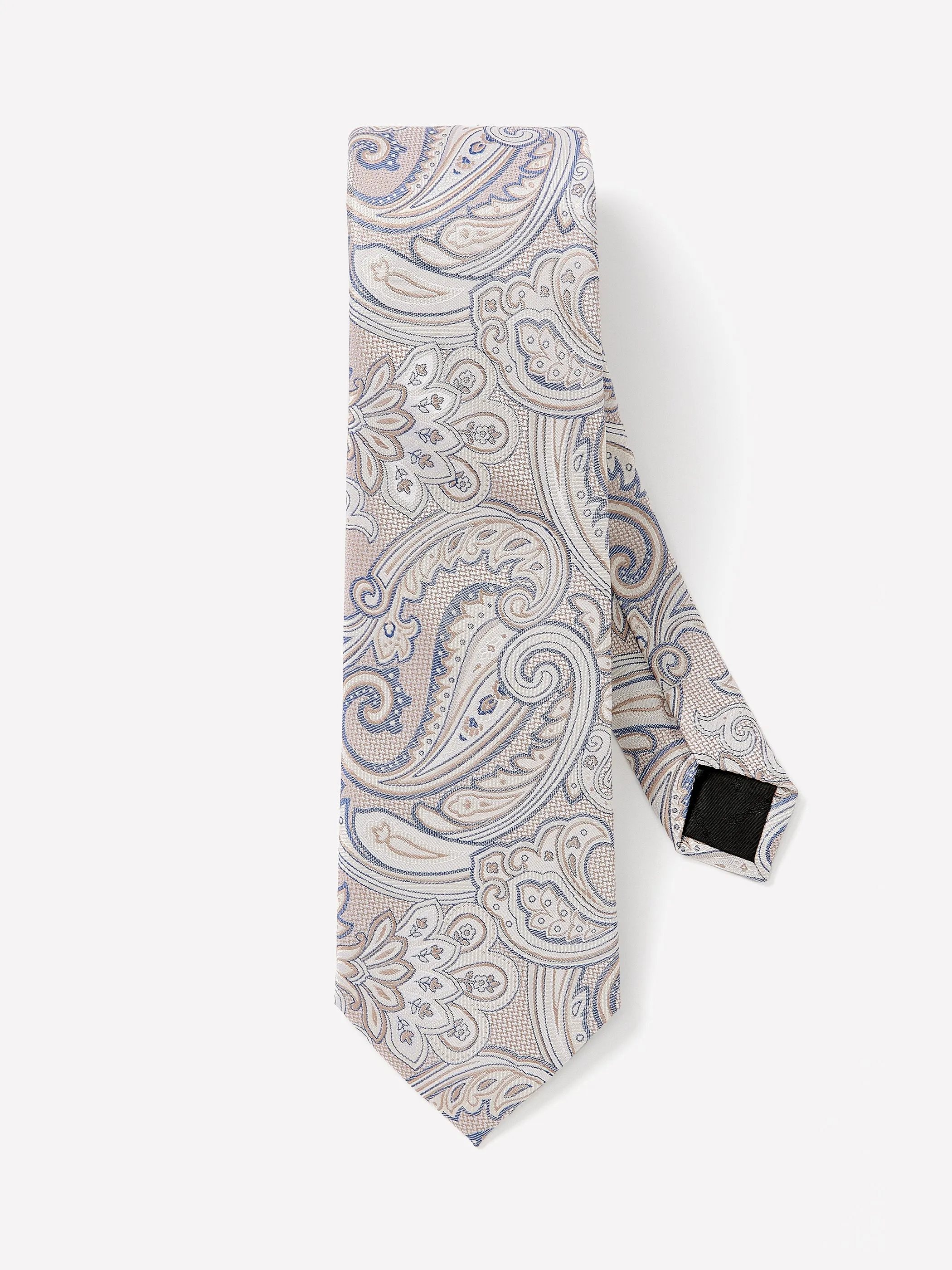 Regular Tie with Paisley Pattern sold by RW&CO. product image thumbnail 2