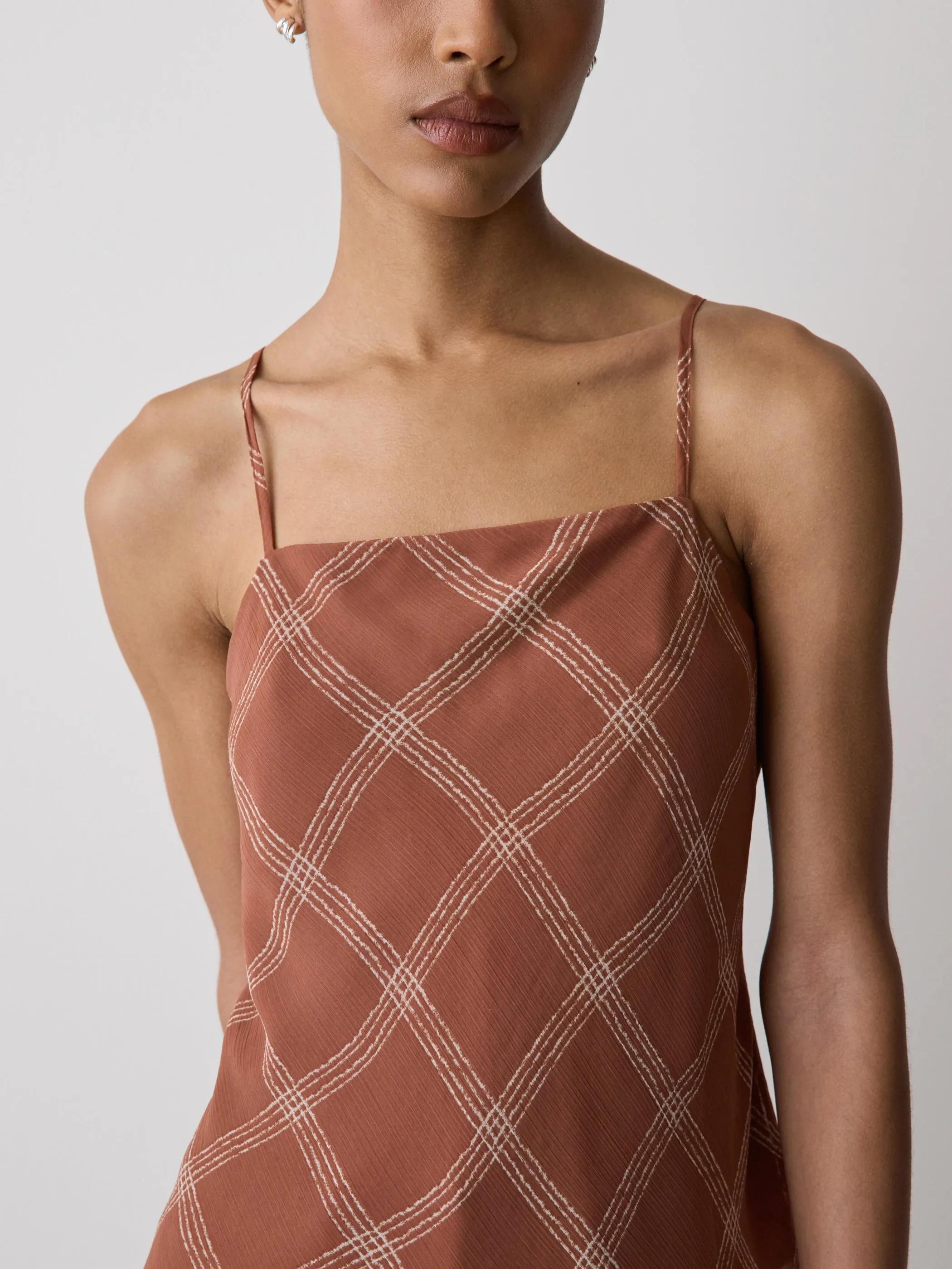 Sleeveless Square-Neck Blouse with Asymmetrical Hem sold by RW&CO. product image thumbnail 4