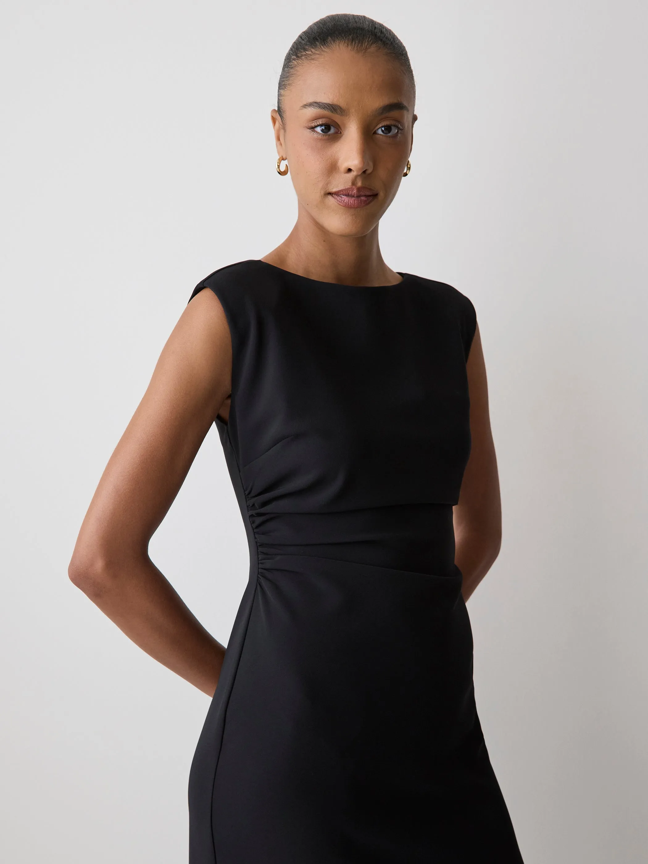 Sleeveless Crew-Neck Midi Dress sold by RW&CO. product image thumbnail 2