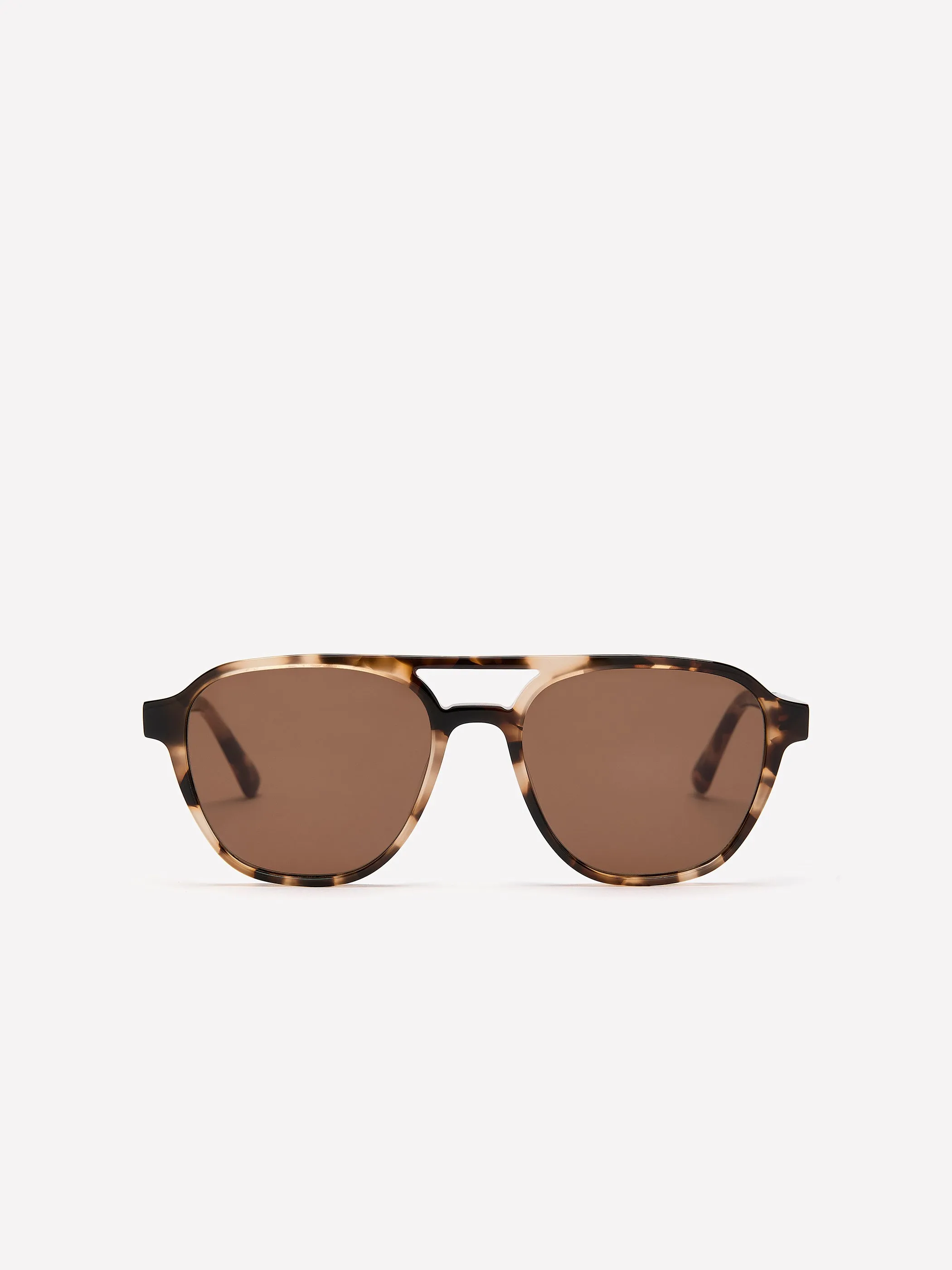 Tortoise Aviator Sunglasses sold by RW&CO. product image thumbnail 3