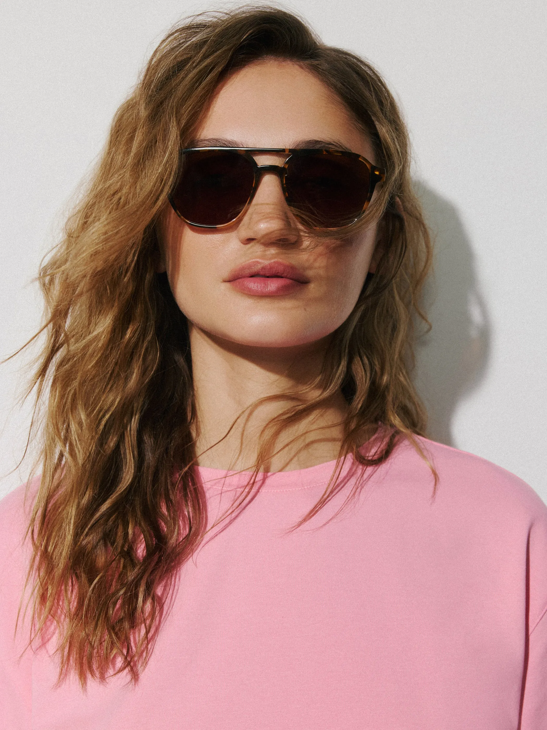 Tortoise Aviator Sunglasses sold by RW&CO.