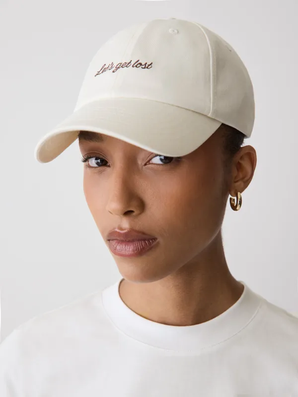 Embroidered Cotton Cap made by RW&CO.