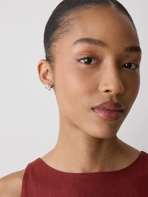 Triple-Link Earrings made by RW&CO.