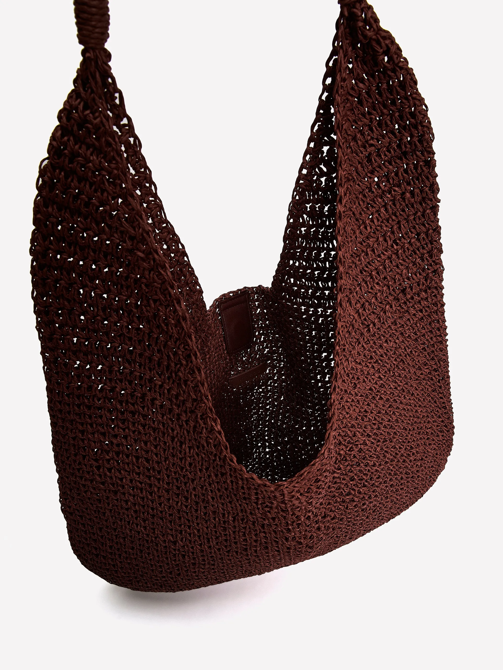 Raffia Hobo Bag sold by RW&CO. product image thumbnail 4