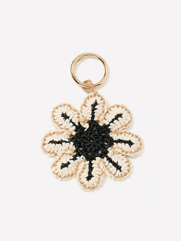 Raffia Bag Charm made by RW&CO.