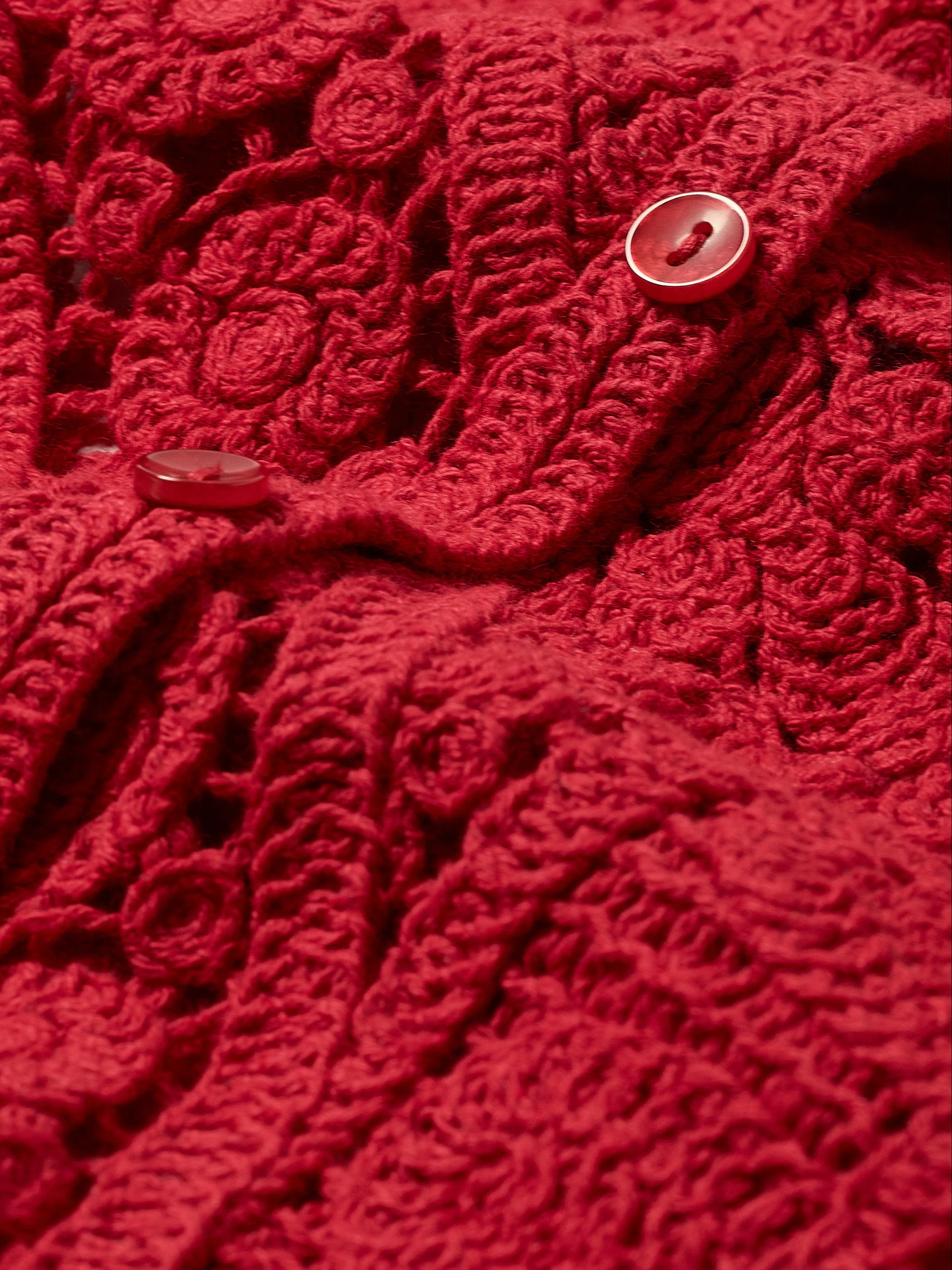 Buttoned-Down Crochet Tank Top sold by RW&CO. product image thumbnail 5