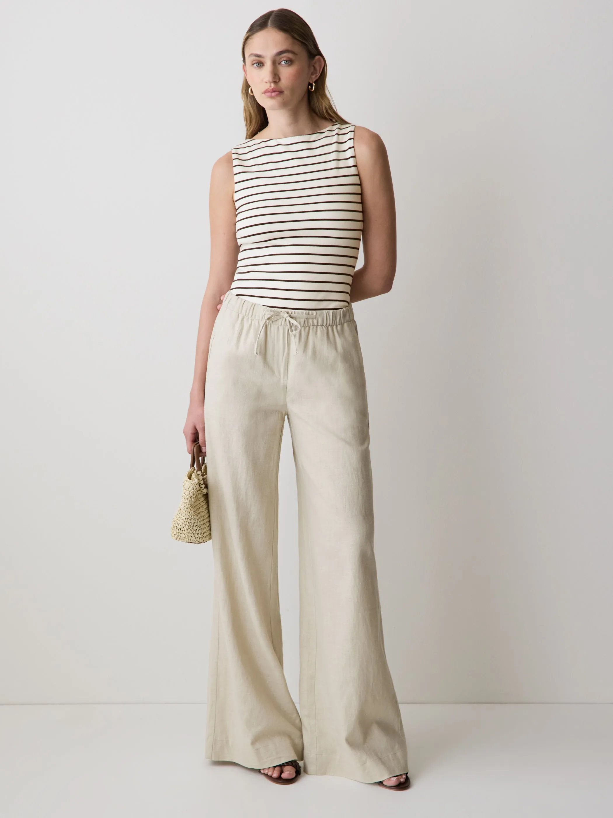 Organic Cotton Boat-Neck Cami sold by RW&CO. product image thumbnail 2
