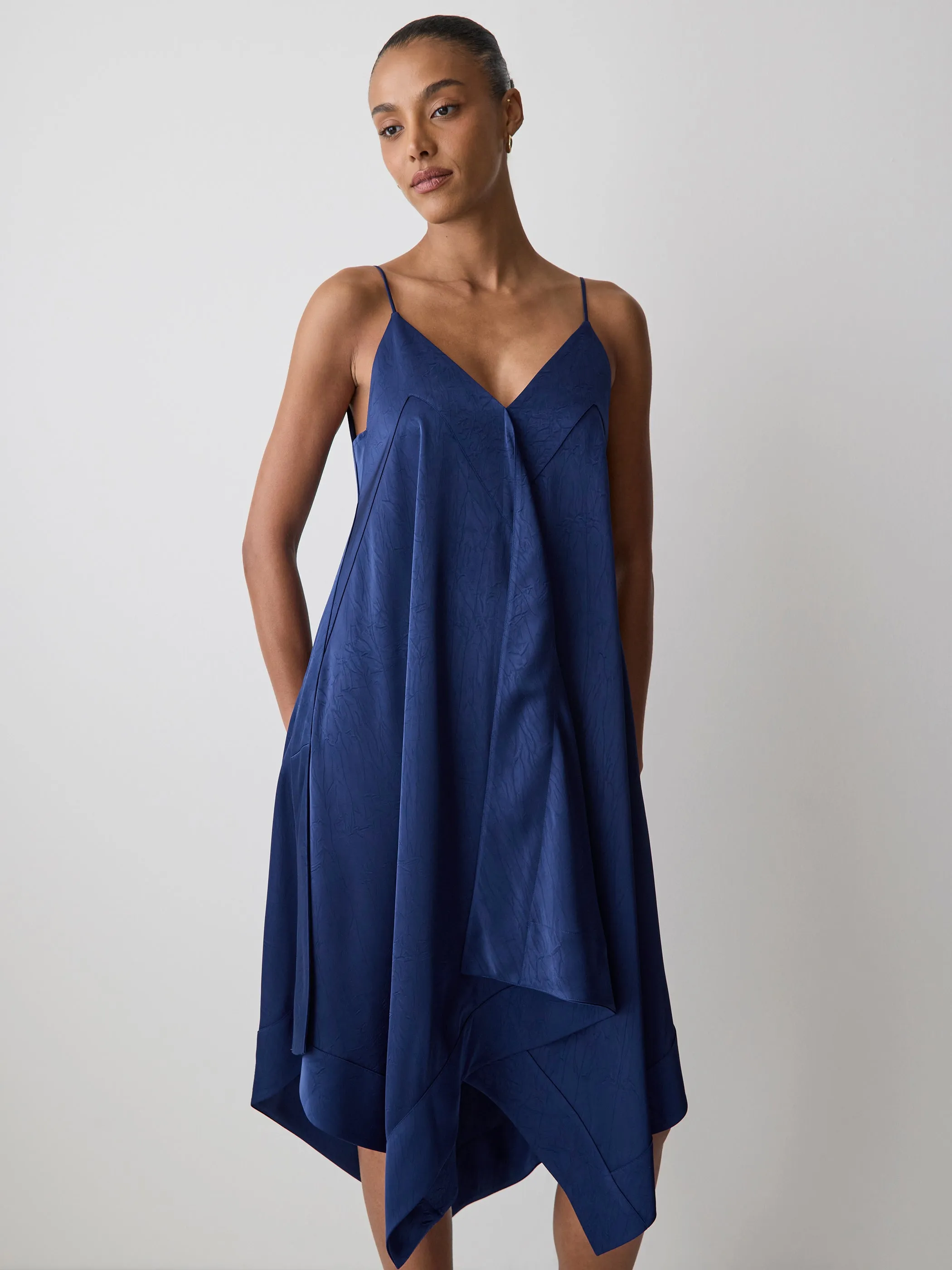 Sleeveless V-Neck Midi Dress sold by RW&CO. product image thumbnail 2