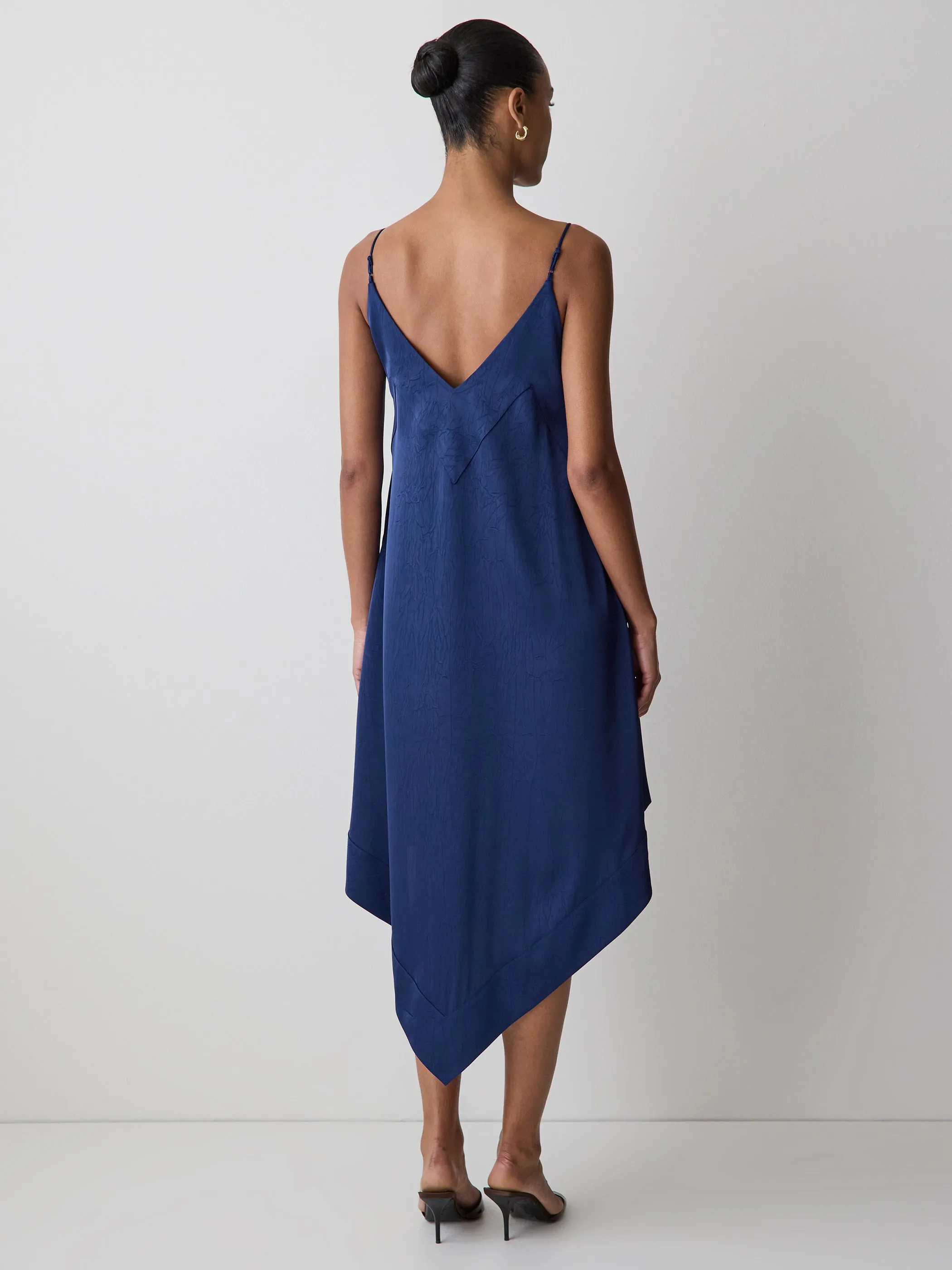 Sleeveless V-Neck Midi Dress sold by RW&CO. product image thumbnail 3