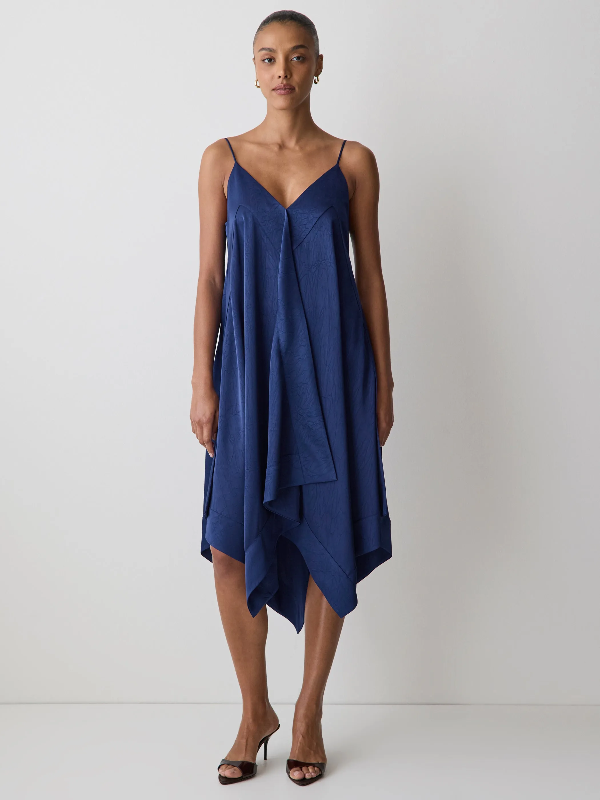 Sleeveless V-Neck Midi Dress sold by RW&CO.