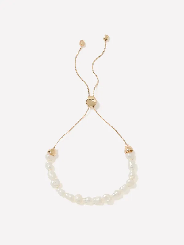Half-Pearl Bracelet made by RW&CO.