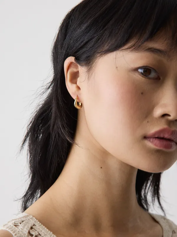 Stainless Steel Small Hoops made by RW&CO.