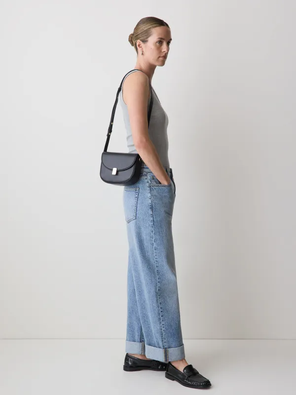 Faux Leather Cross-Body Bag made by RW&CO.