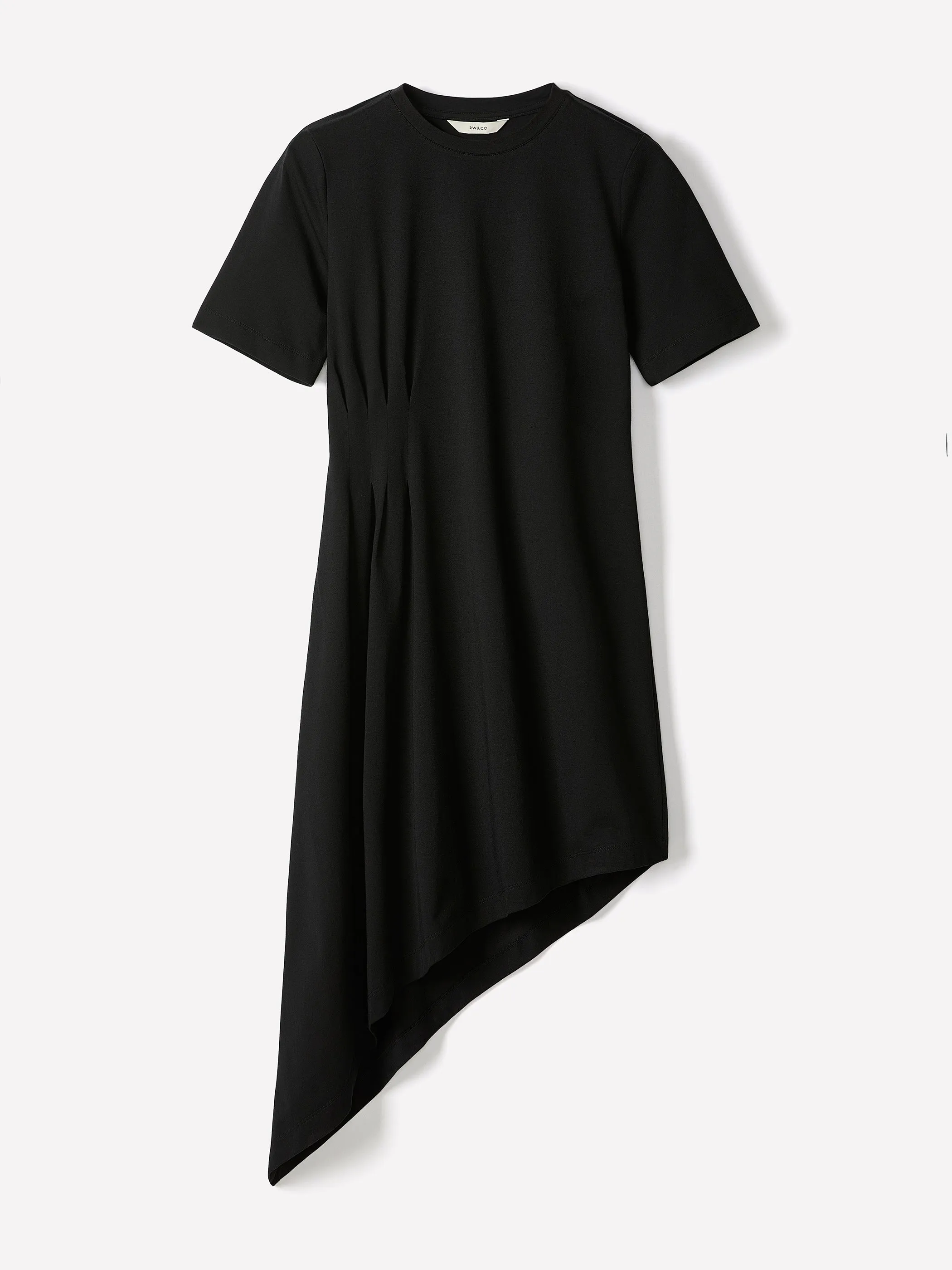 T-Shirt Dress with Asymmetrical Hem sold by RW&CO. product image thumbnail 5