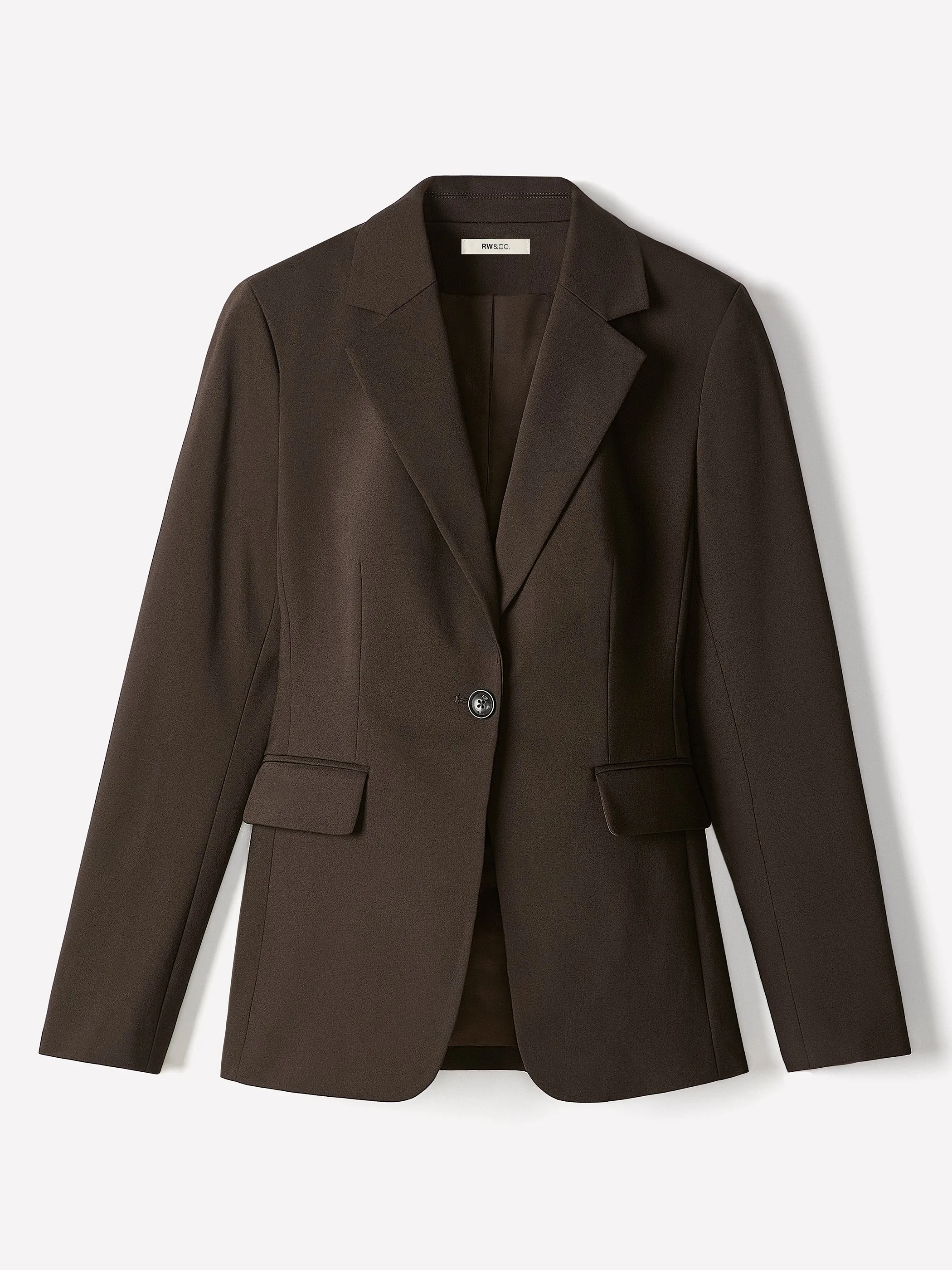 Limitless One-Button Fitted Blazer sold by RW&CO. product image thumbnail 4