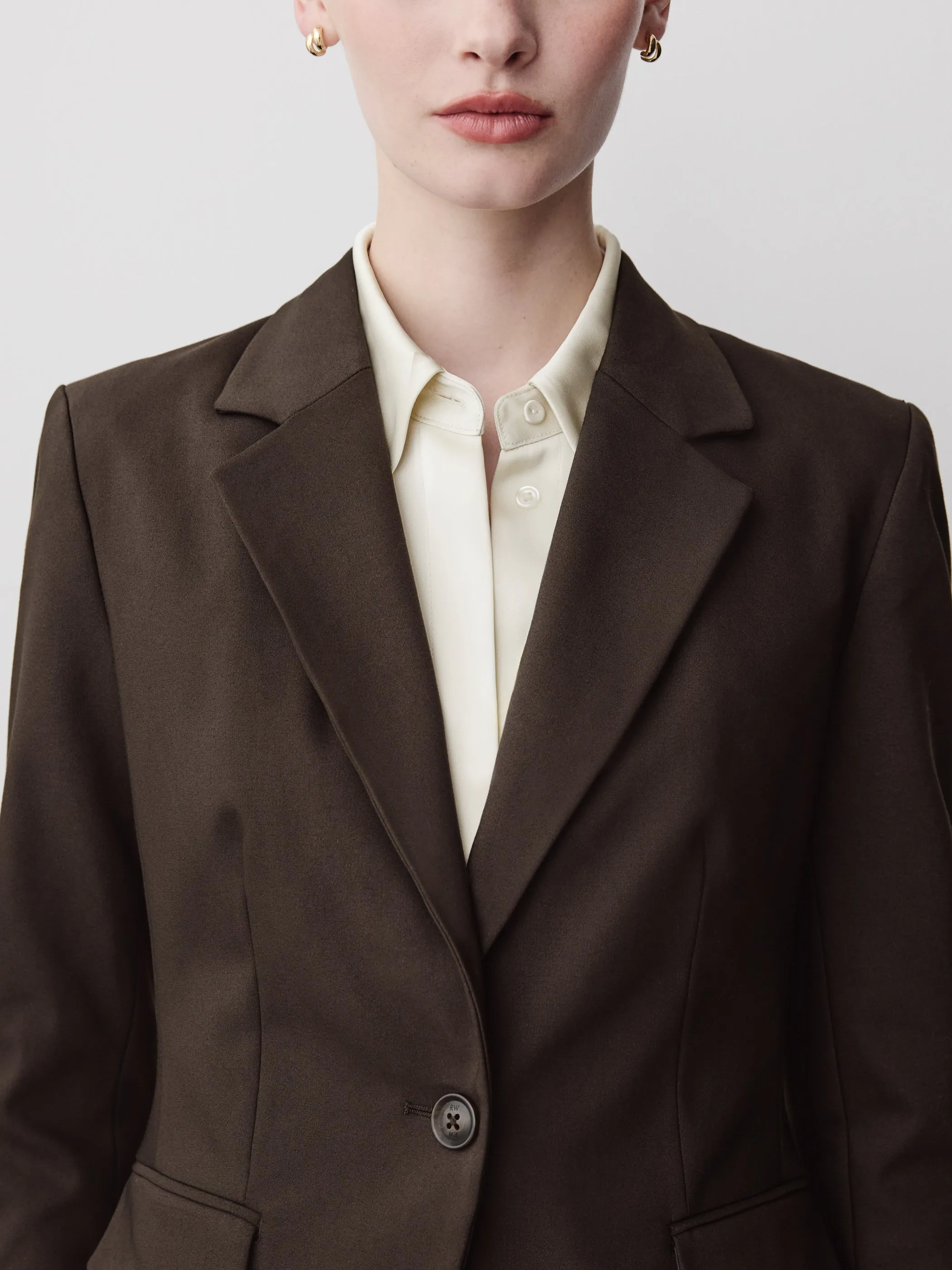Limitless One-Button Fitted Blazer sold by RW&CO. product image thumbnail 3