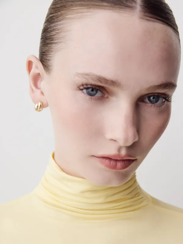 Silver and Golden Double Hoops - 2 Pairs made by RW&CO.