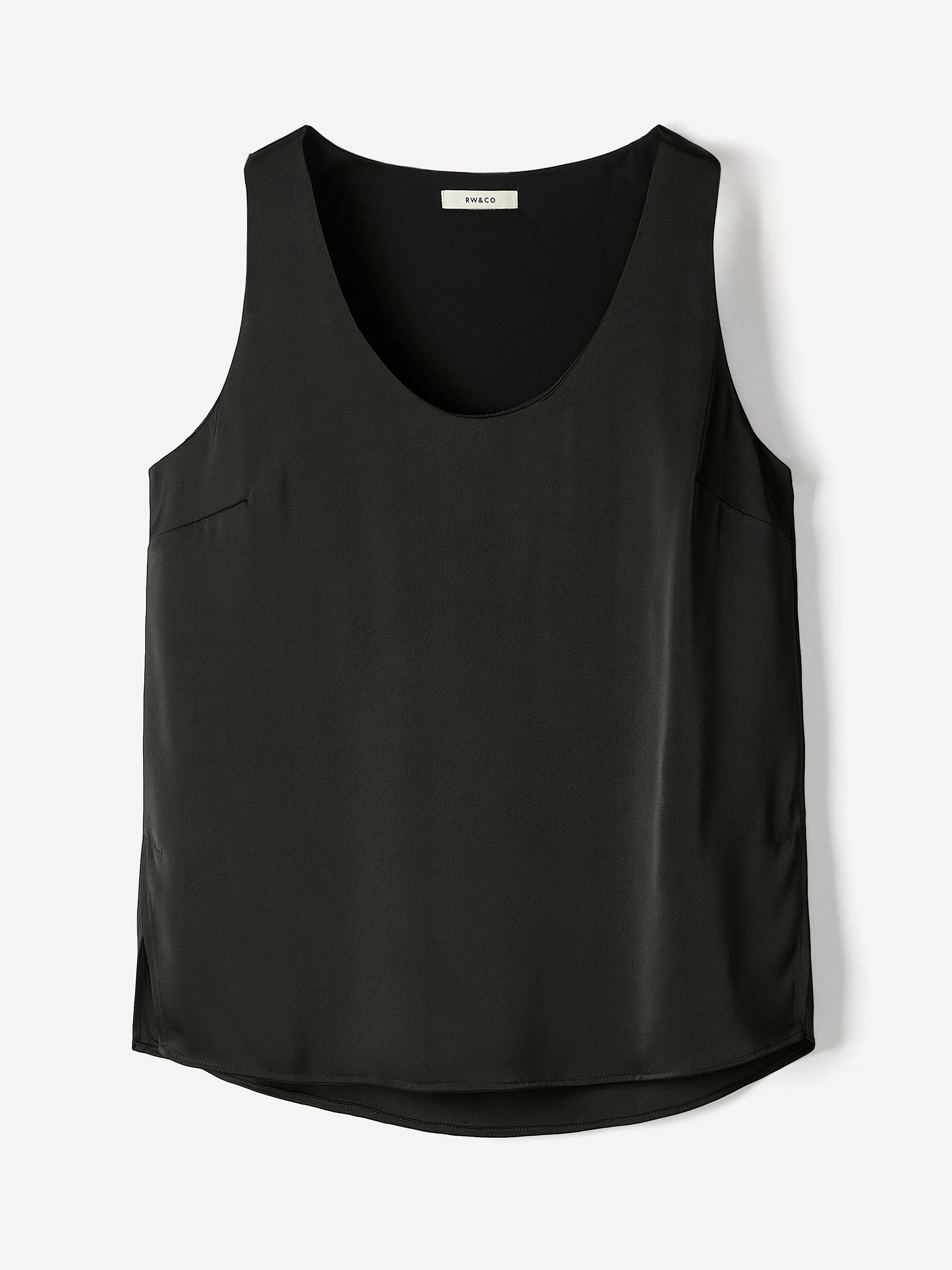 U-Neck Satin Cami sold by RW&CO. product image thumbnail 3