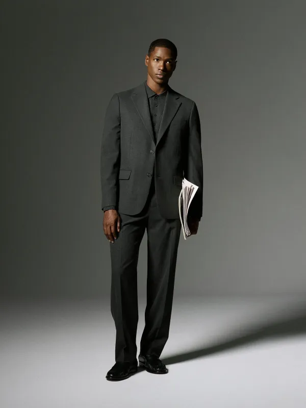 Straight-Fit Tech Suit Pant made by RW&CO.