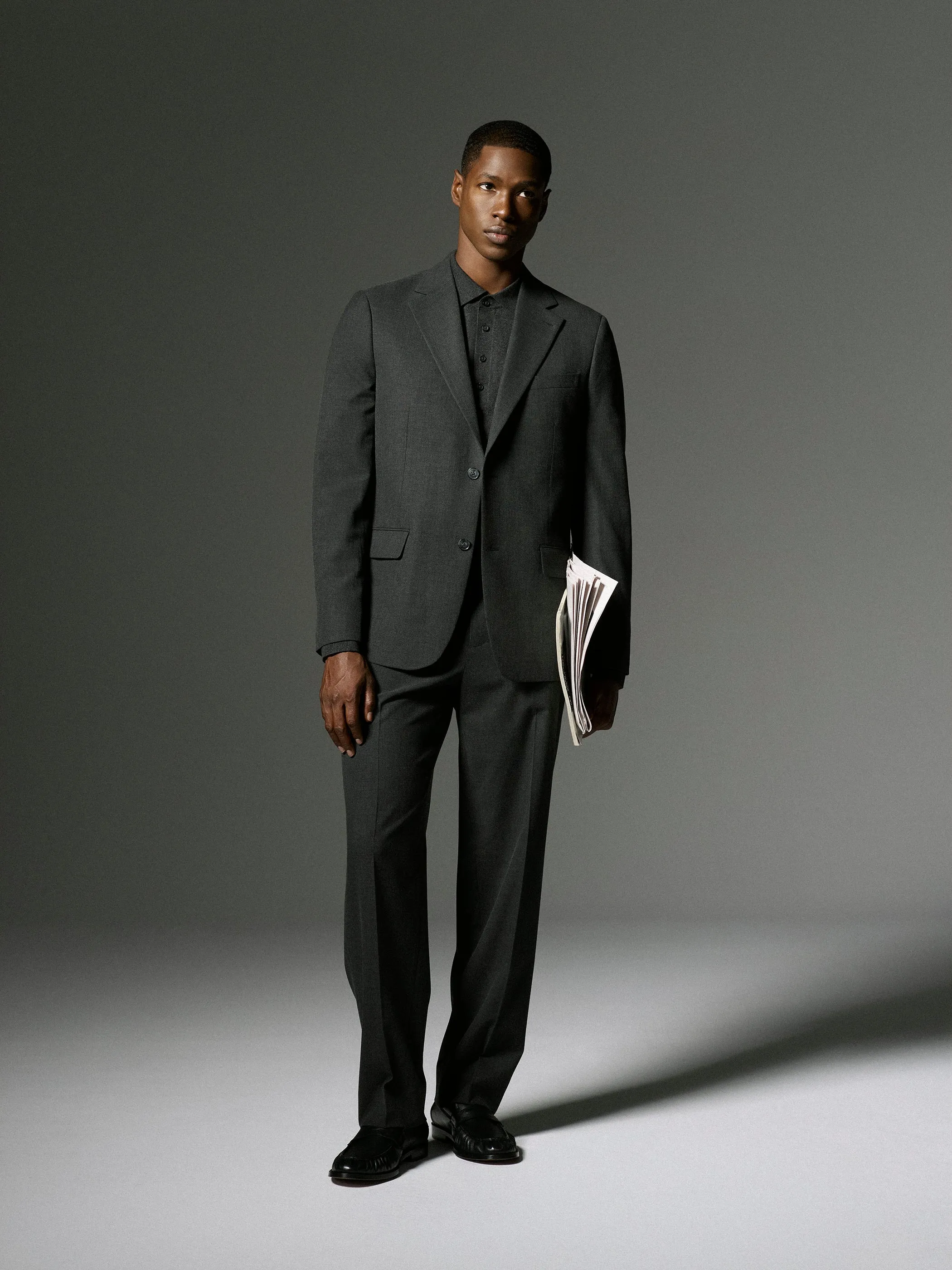 Straight-Fit Tech Suit Pant sold by RW&CO.