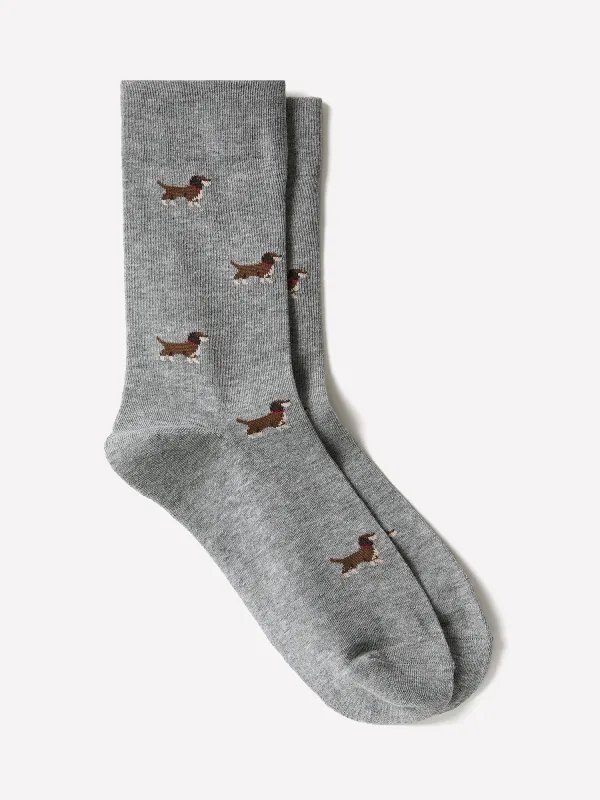 Crew Socks with Dogs made by RW&CO.