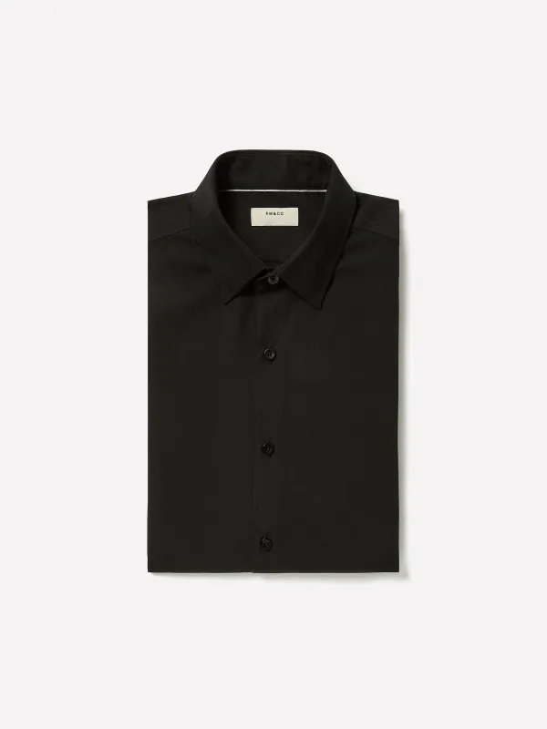 Regular-Fit Knit-Like Dress Shirt made by RW&CO.