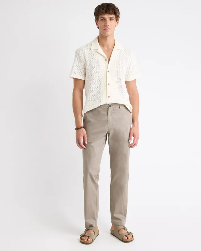 Slim-Fit Super-Stretch Chino Pant made by RW&CO.