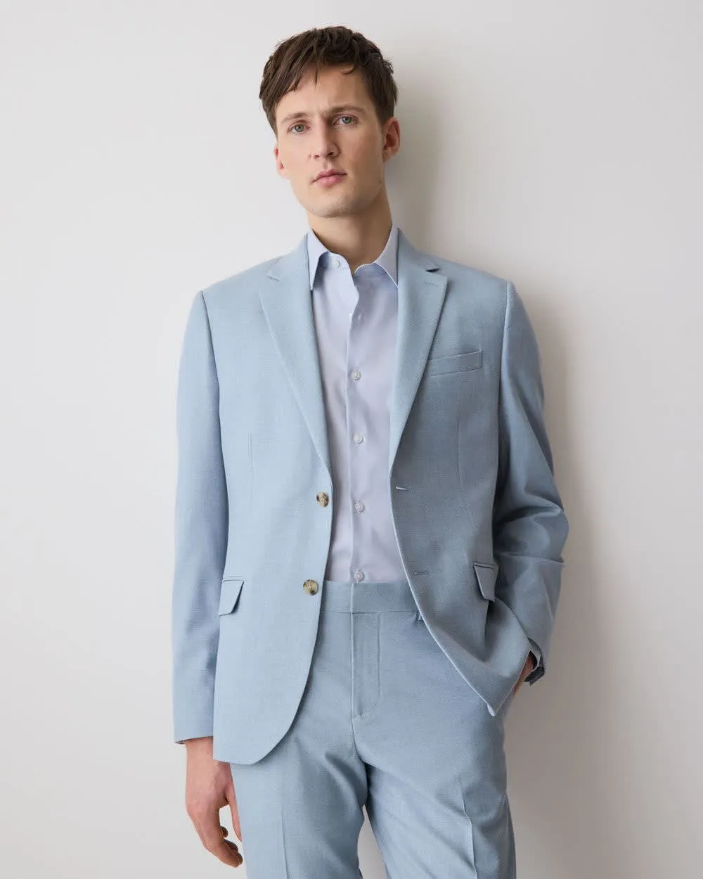 Slim-Fit Tech Suit Blazer sold by RW&CO. product image thumbnail 2