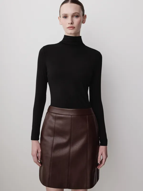 Long-Sleeve Mock-Neck Top made by RW&CO.