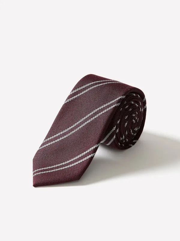 Striped Skinny Tie made by RW&CO.