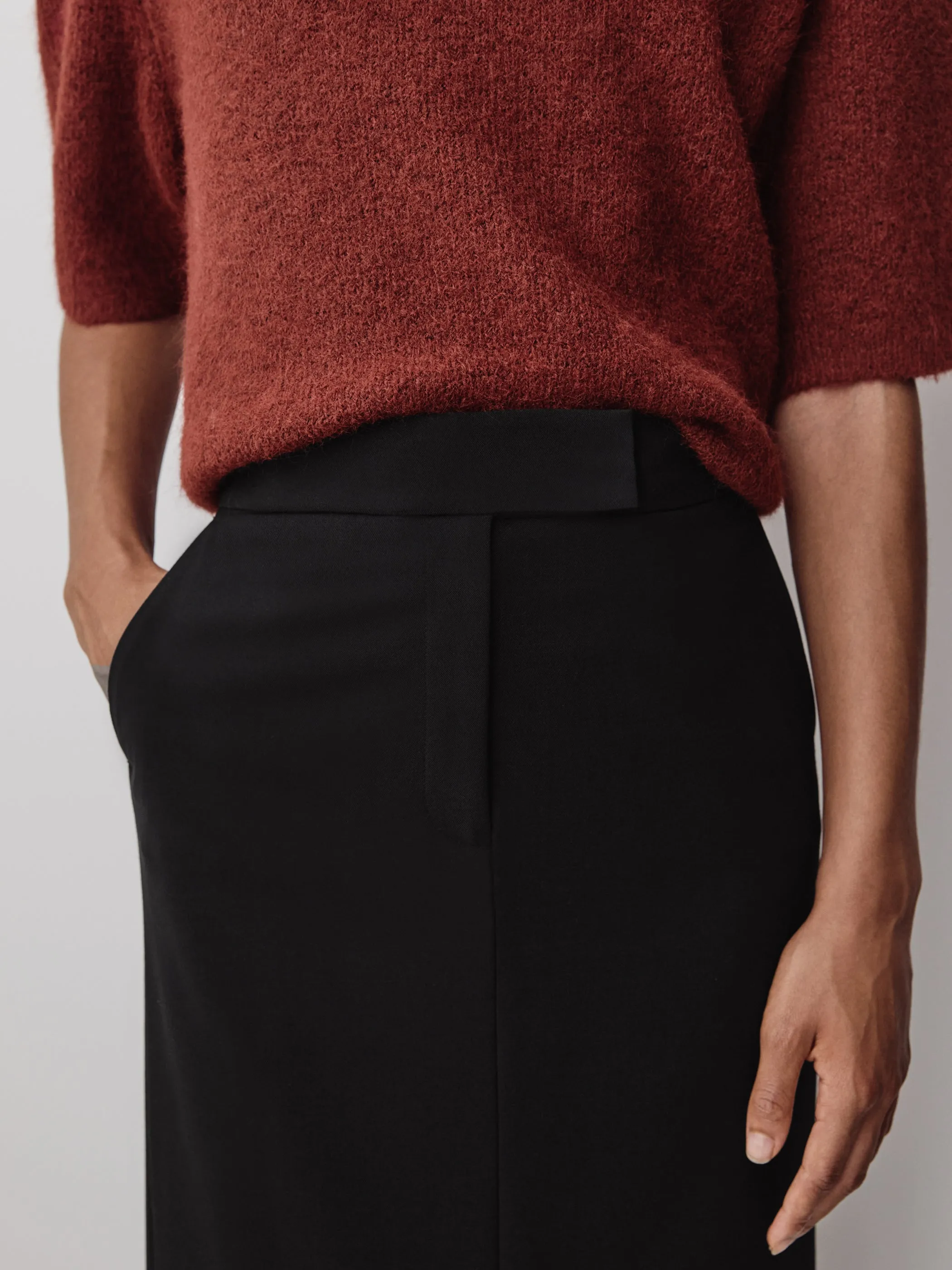 Maxi Pencil Skirt sold by RW&CO. product image thumbnail 4
