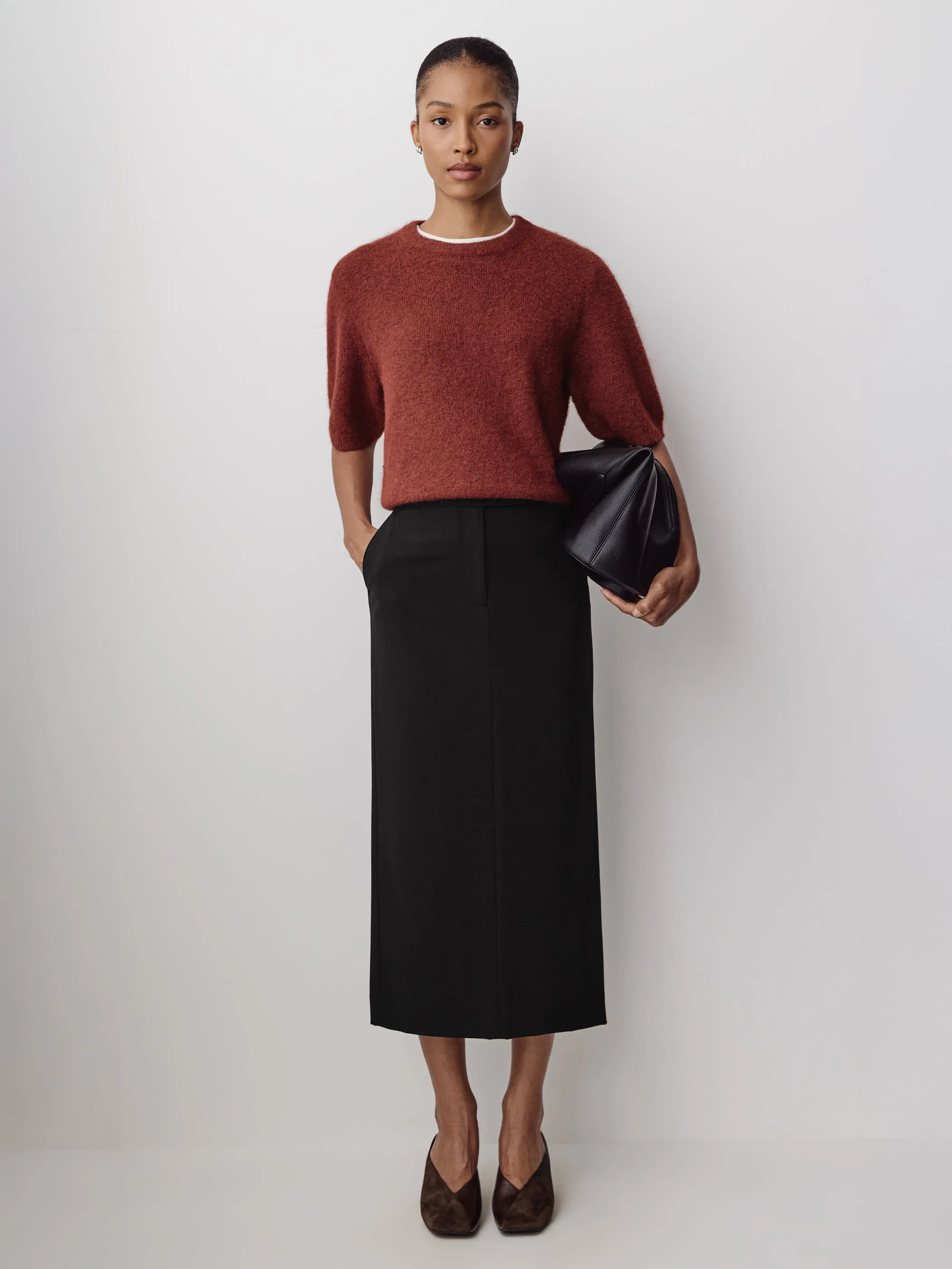 Maxi Pencil Skirt sold by RW&CO.