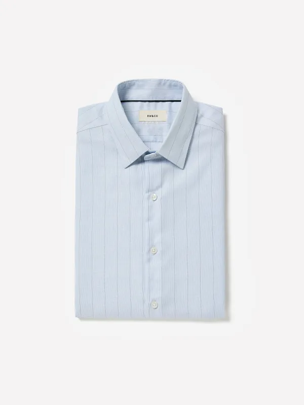 Tailored-Fit Striped Dress Shirt made by RW&CO.