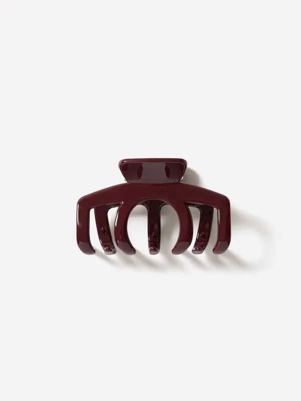 Burgundy Hair Gripper made by RW&CO.