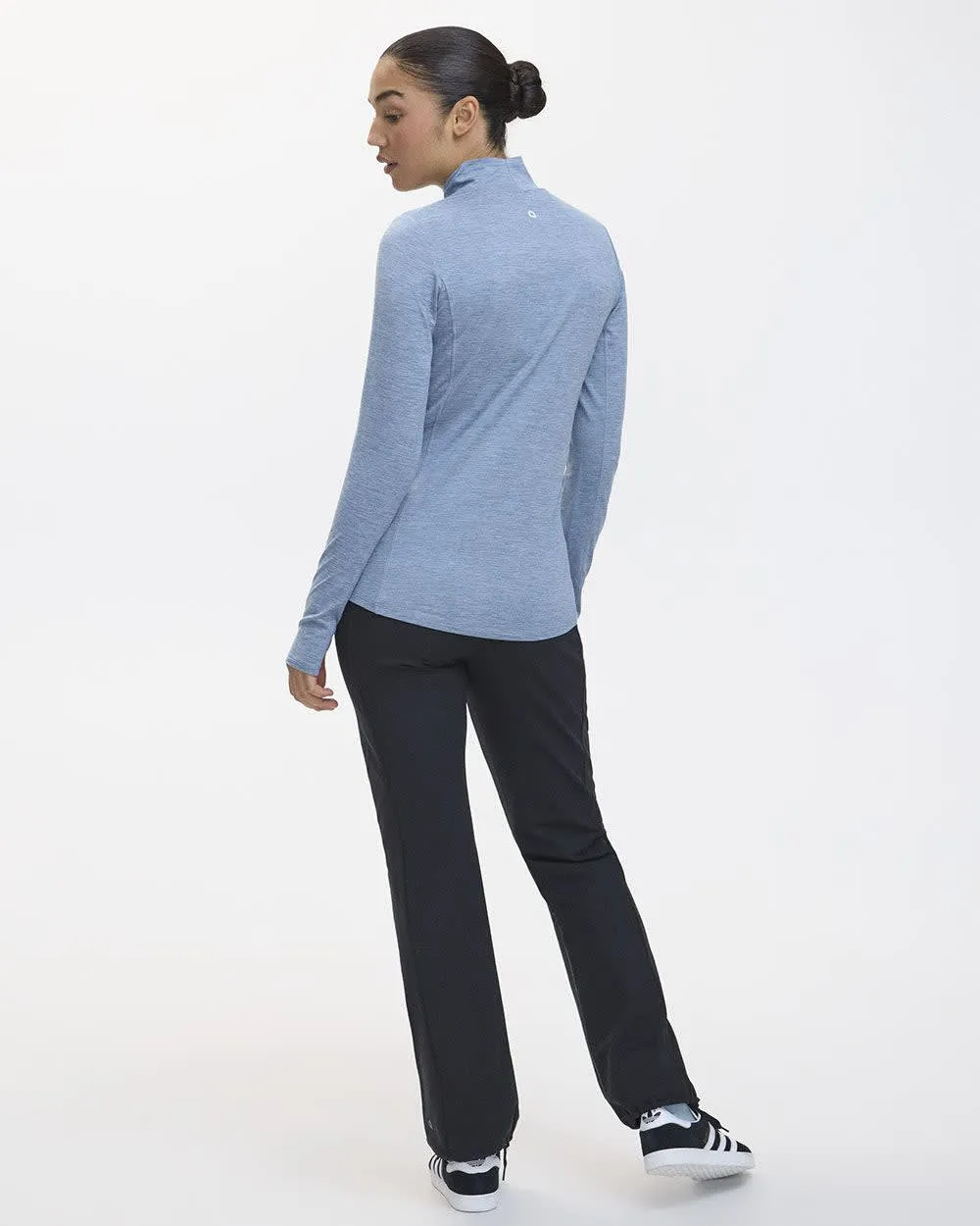 Long-Sleeve Mock-Neck Base Layer - Dry-Lux (R) Hyba sold by RW&CO. product image thumbnail 2