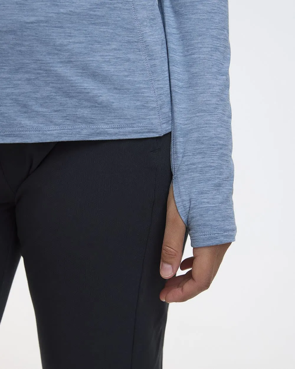 Long-Sleeve Mock-Neck Base Layer - Dry-Lux (R) Hyba sold by RW&CO. product image thumbnail 4