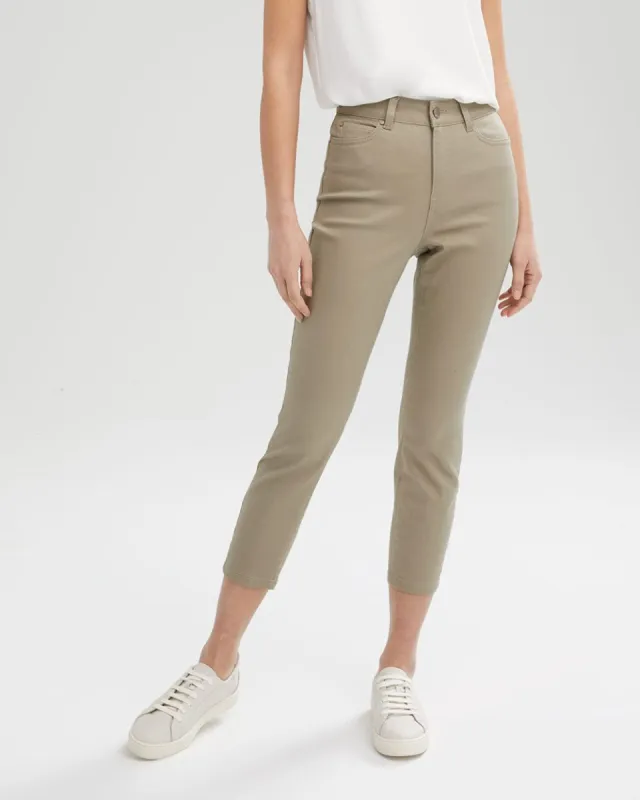 High-Waisted Natalie Jegging in Coloured Denim - 25'' sold by RW&CO.