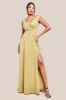 Goddiva - Crossover Lurex Glitter Maxi Dress sold by RW&CO.