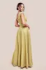 Goddiva - Crossover Lurex Glitter Maxi Dress sold by RW&CO.