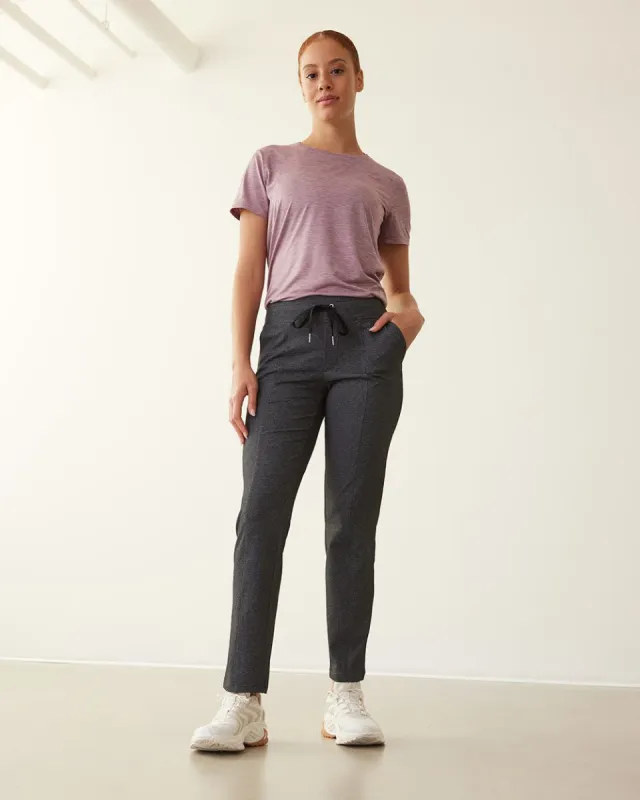 Urban Slim-Leg Heather Pant - Hyba - Tall sold by RW&CO.