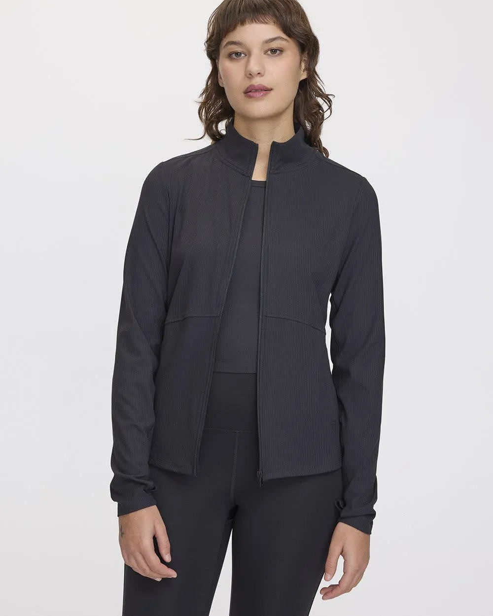 Fitted Ribbed Jacket - Hyba sold by RW&CO. product image thumbnail 3