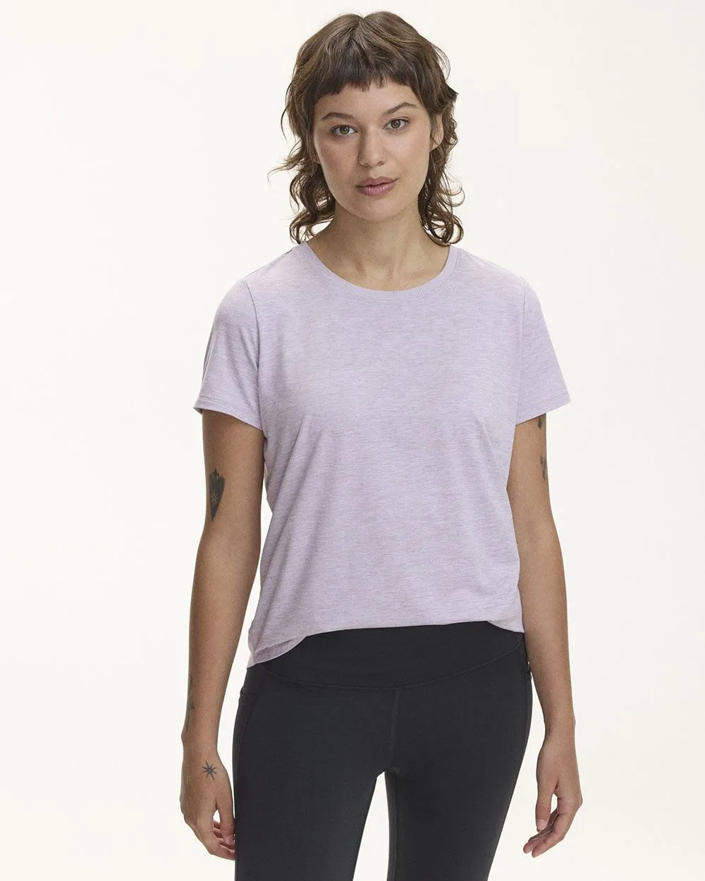 Short-Sleeve Crew-Neck Tee - Dry Lux Hyba Essentials sold by RW&CO.